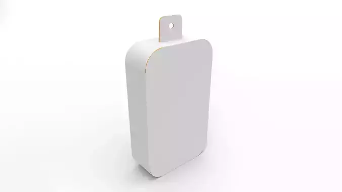 Pillow Pack Packaging Box with Hanger Hole