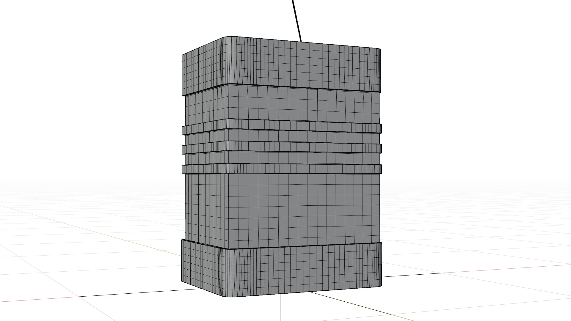 Bandz Podium Lectern 3D model_14