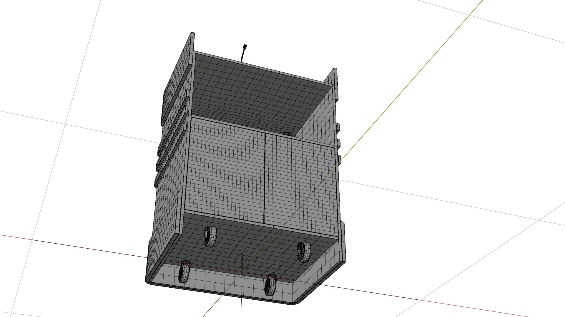 Bandz Podium Lectern 3D model_19