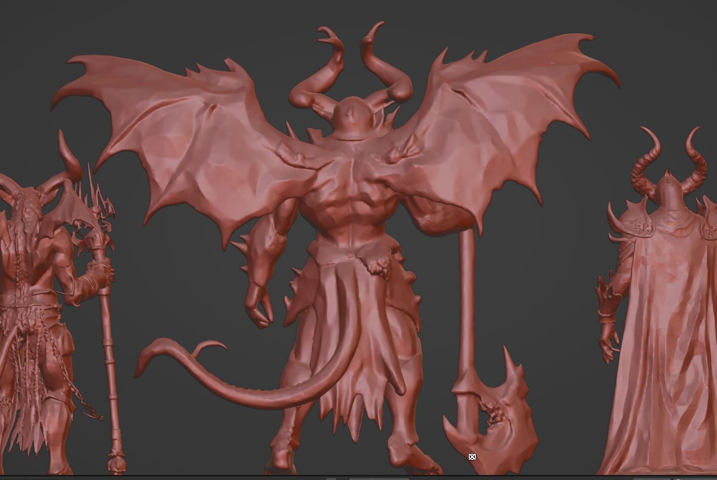 Devil Pack High Detail 3D Printable STL Bundle 3D print model_11