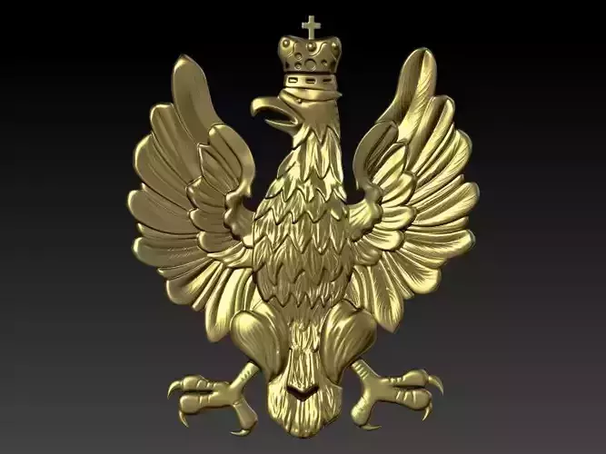 Poland Eagle Pendant Necklace Jewelry