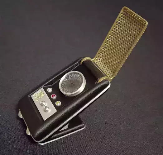 Star Trek TOS Communicator 3D print model