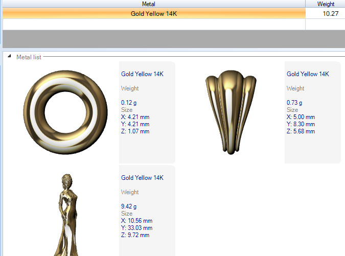 PRINCESS PENDANT 3D print model_34