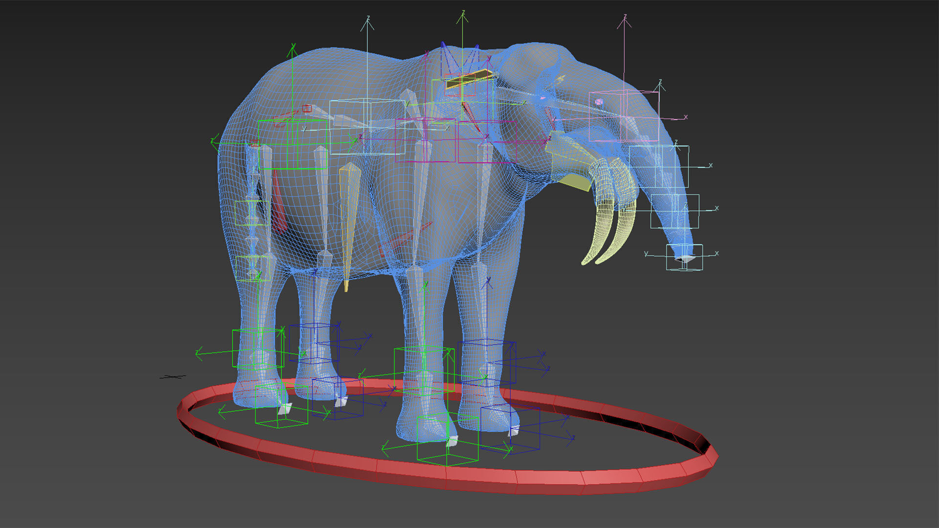 Deinotherium Thraceiensis HD - 3d animated 3D model_22