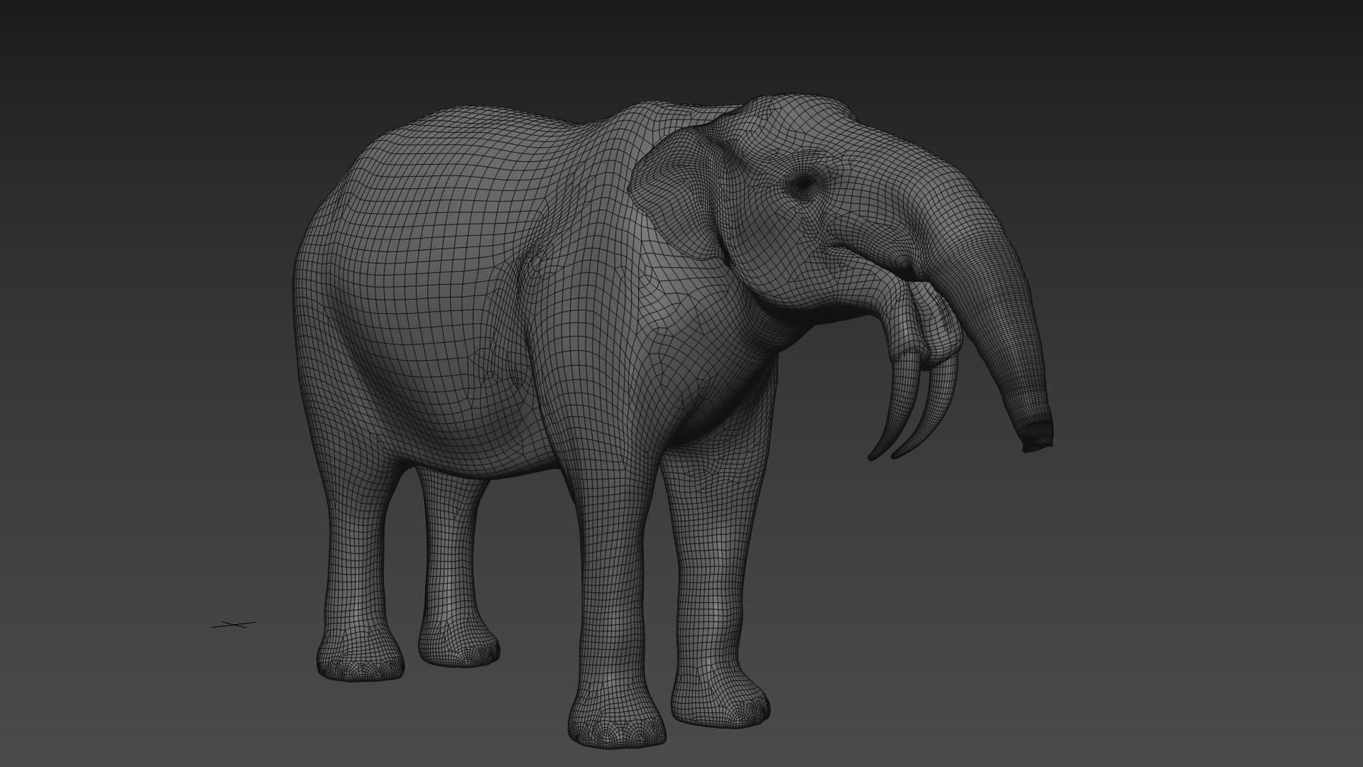 Deinotherium Thraceiensis HD - 3d animated 3D model_21