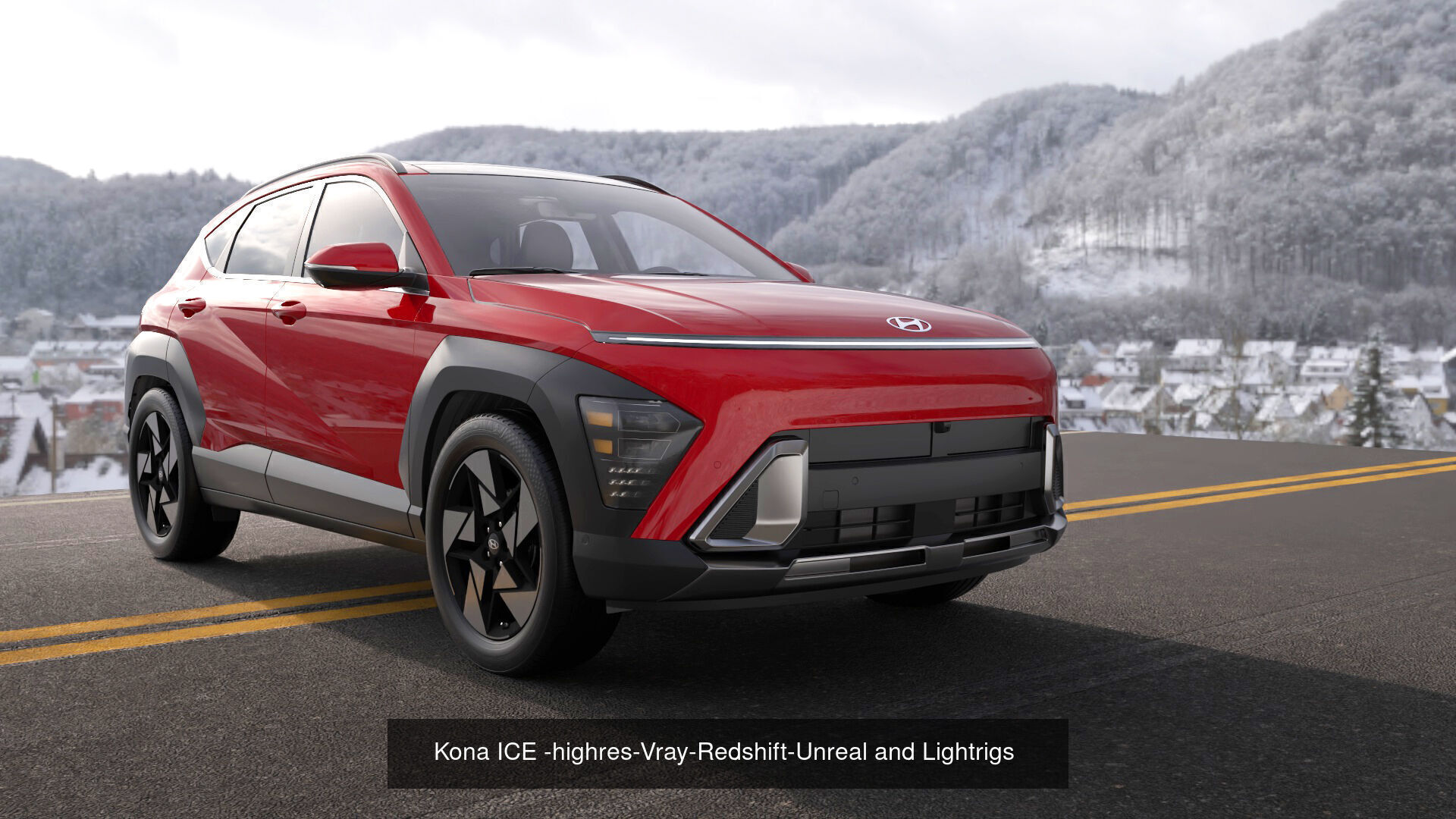 Hyundai High Quality Cars and SUV bundle  3D Model Collection_9