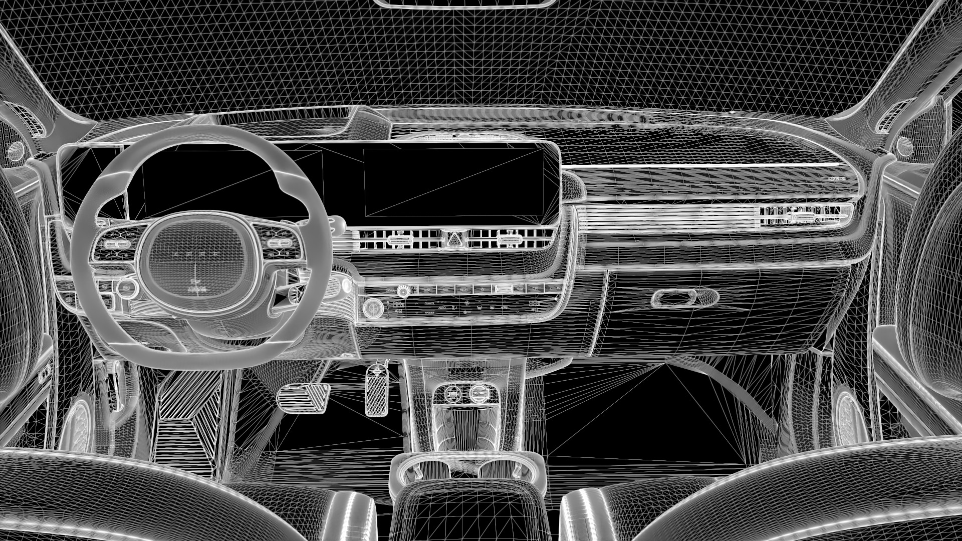 Hyundai High Quality Cars and SUV bundle  3D Model Collection_10