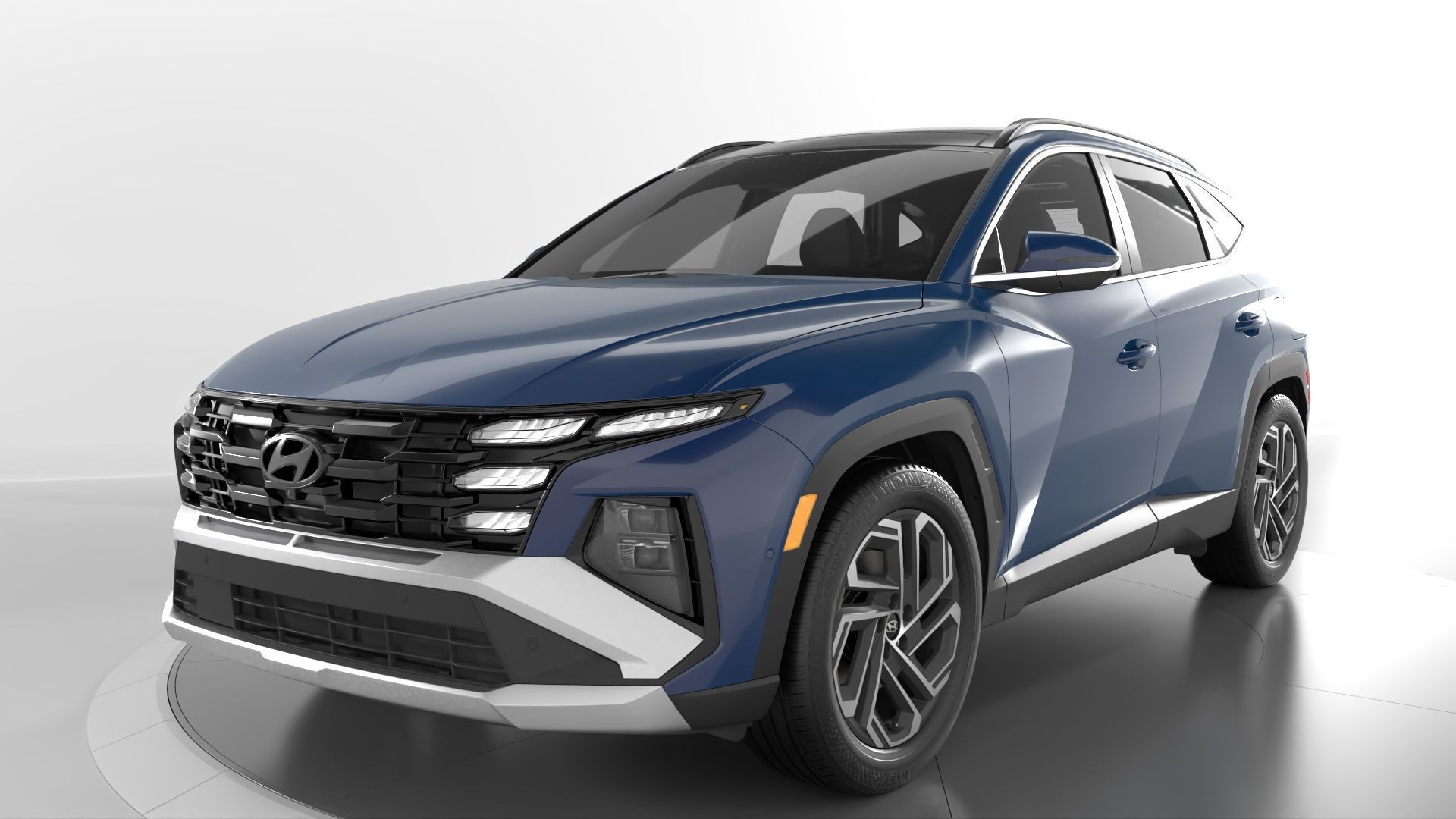 Hyundai High Quality Cars and SUV bundle  3D Model Collection_16