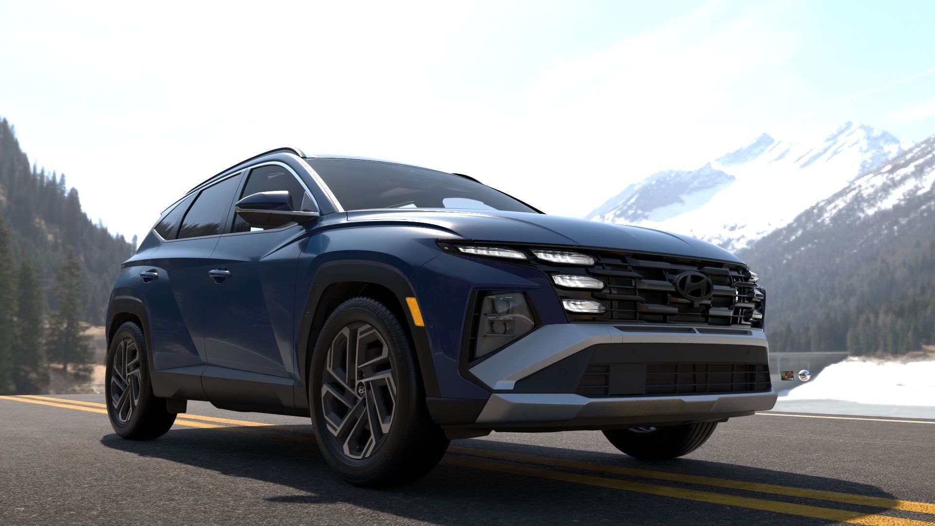 Hyundai High Quality Cars and SUV bundle  3D Model Collection_20