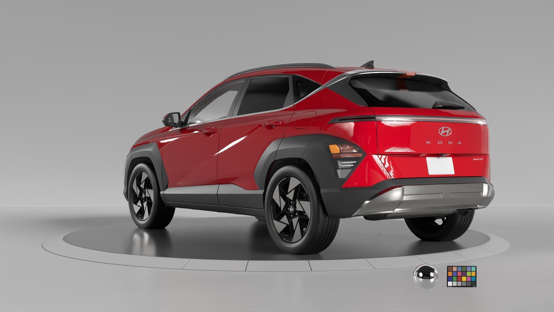 Hyundai High Quality Cars and SUV bundle  3D Model Collection_11