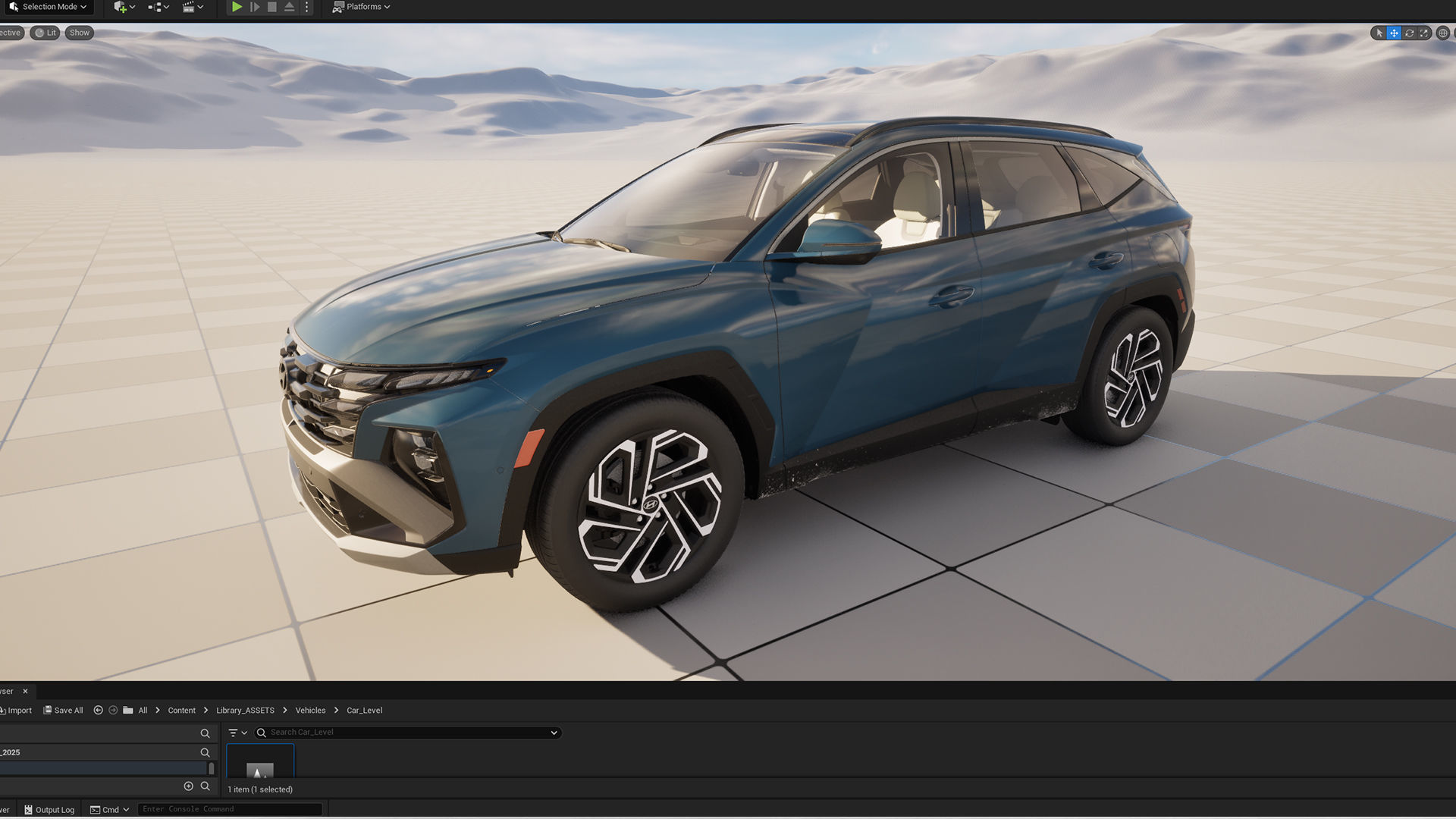 Hyundai High Quality Cars and SUV bundle  3D Model Collection_17