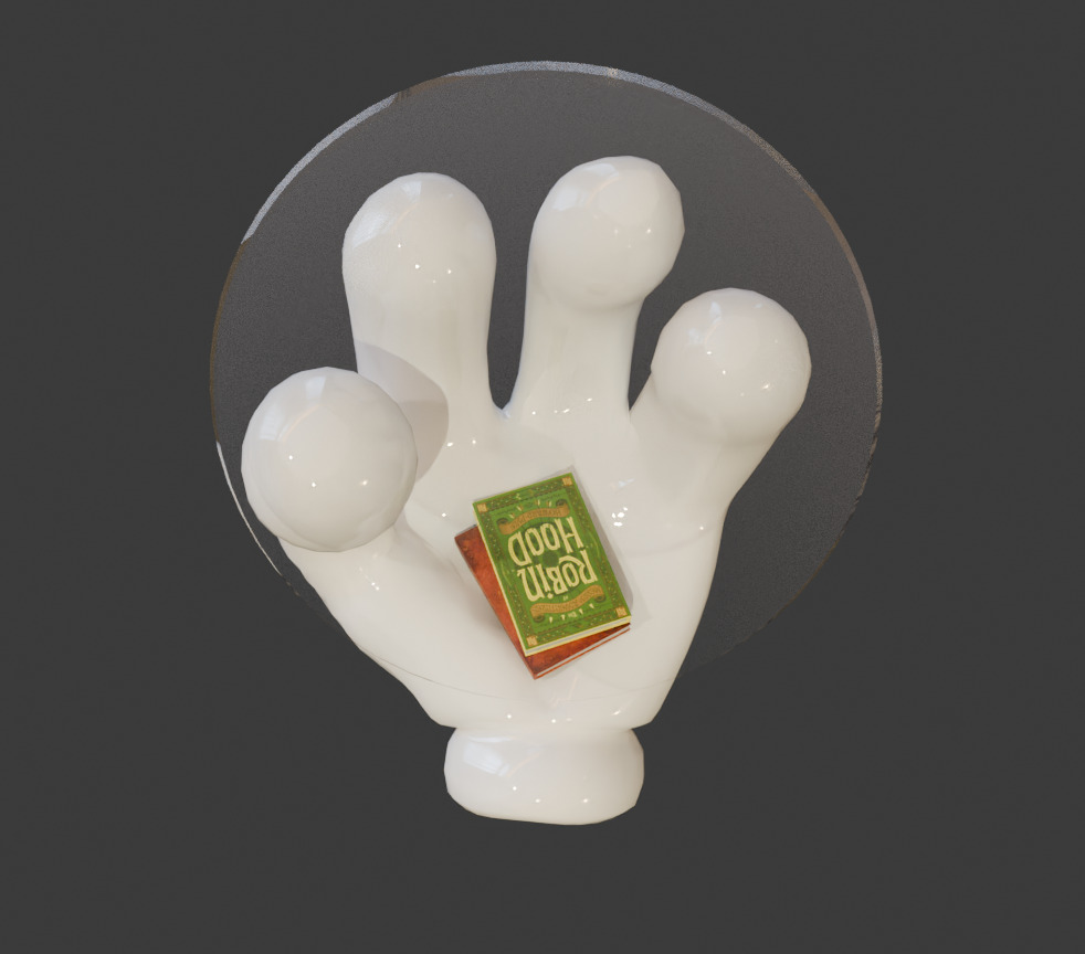 table hand design  3D model_8