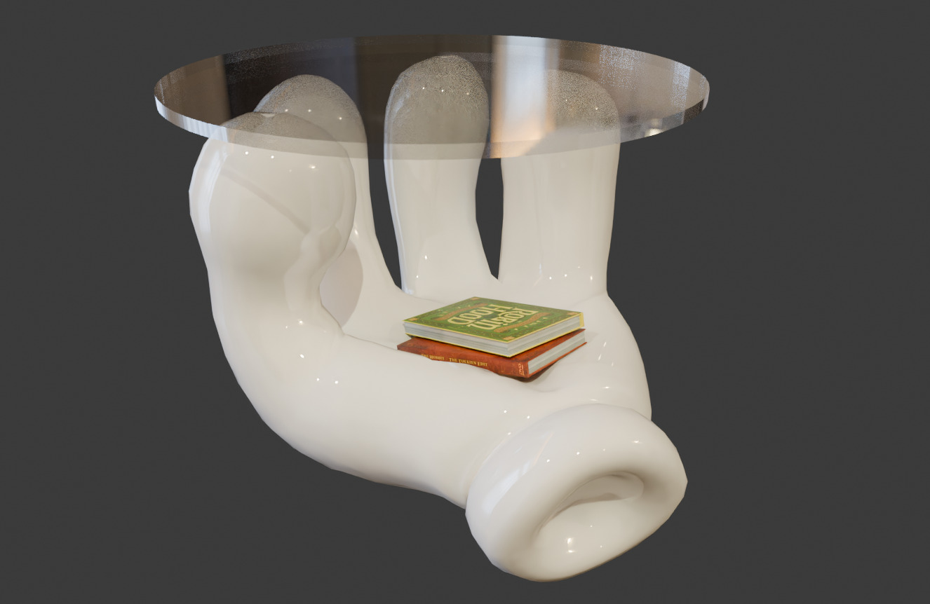 table hand design  3D model_10