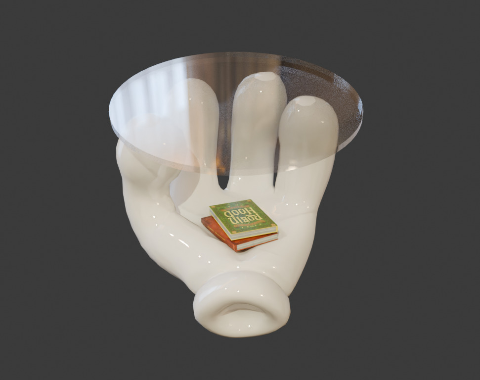 table hand design  3D model_9