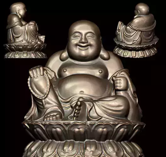 Ancient Chinese mythology Buddha statue Maitreya Buddha