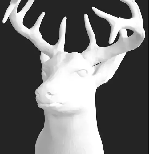 Deer Head 3D print model