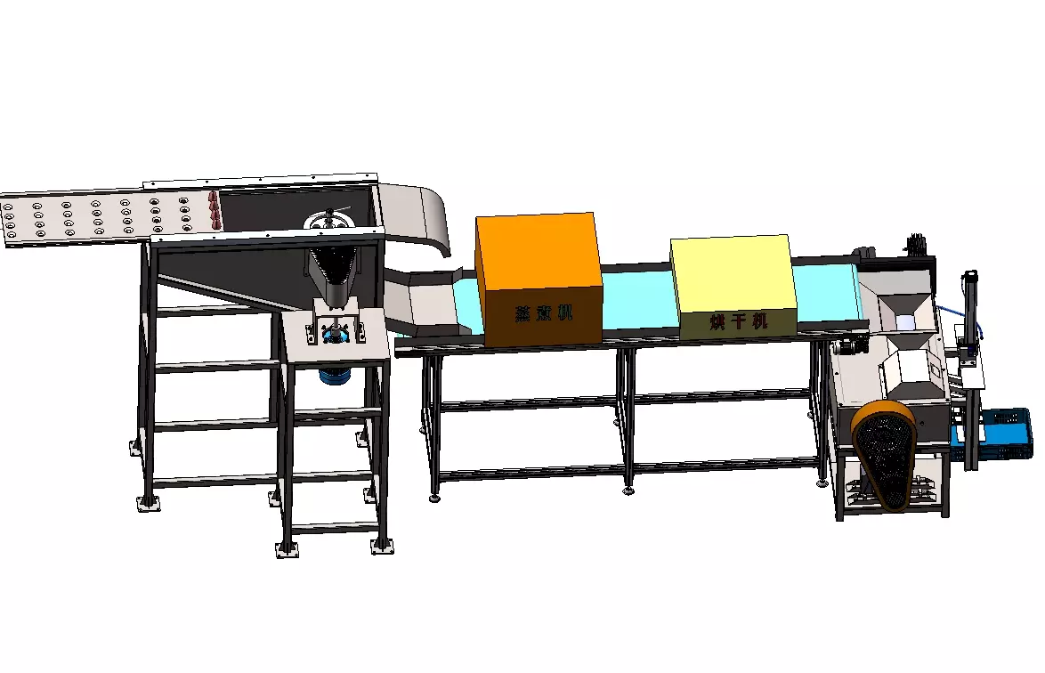 Cashew Shelling Machine 3D model_1