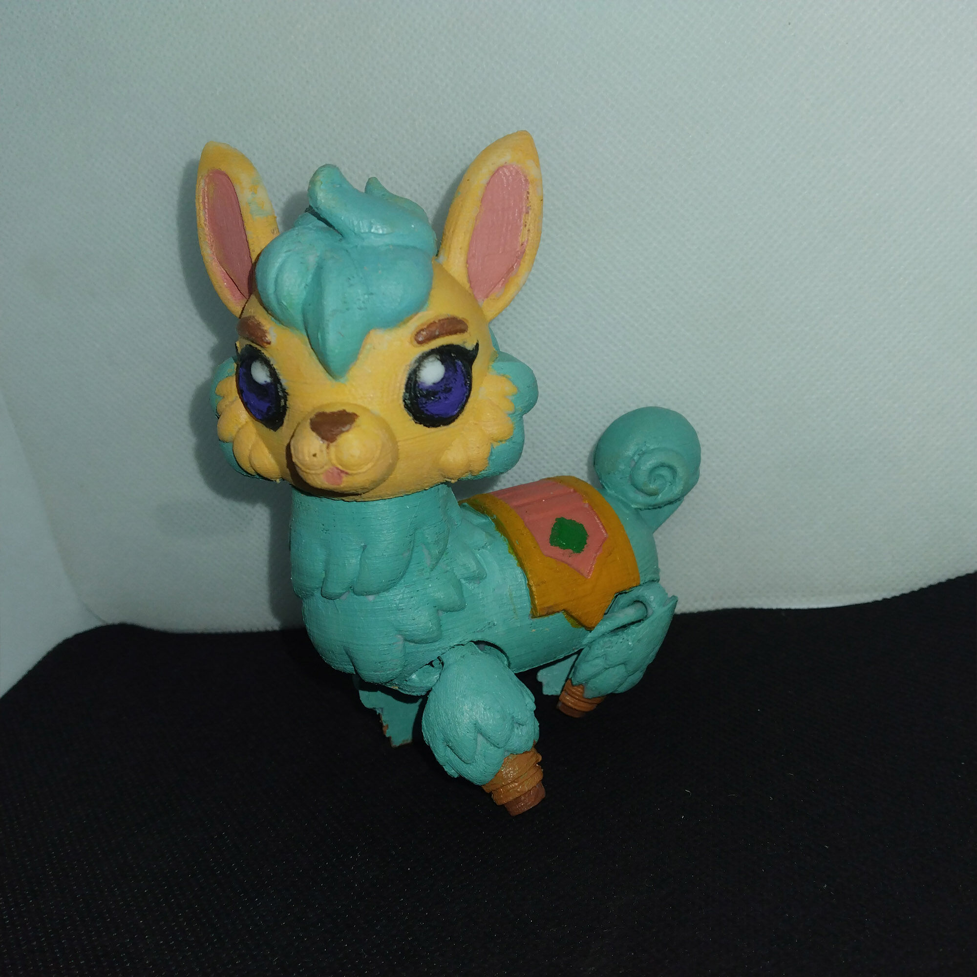 Articulated Llama Flexi Toy 3D Printable STL File 3D print model_18