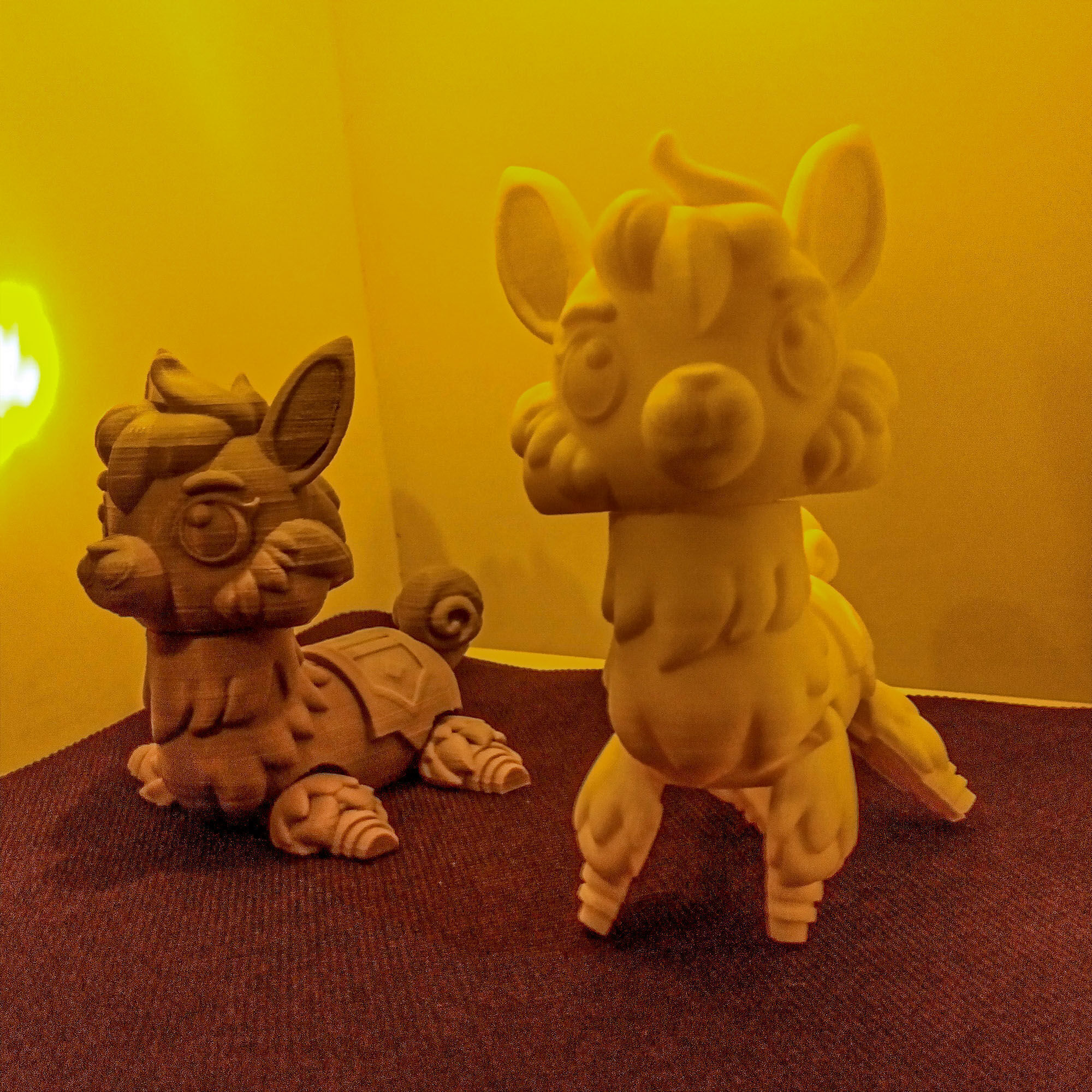 Articulated Llama Flexi Toy 3D Printable STL File 3D print model_17