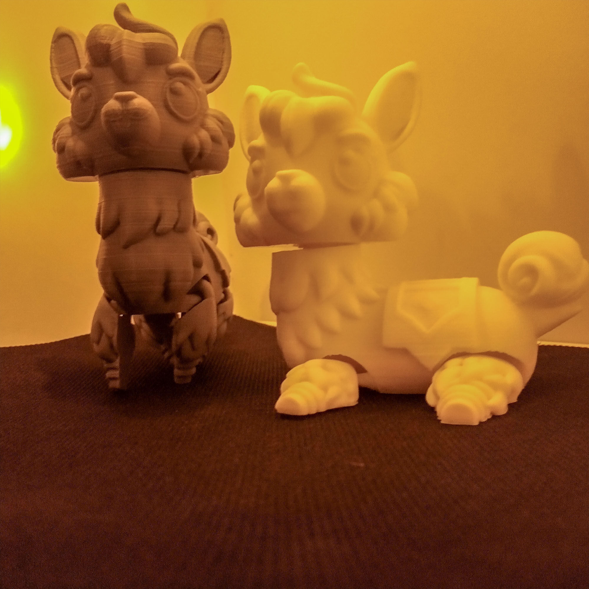 Articulated Llama Flexi Toy 3D Printable STL File 3D print model_12