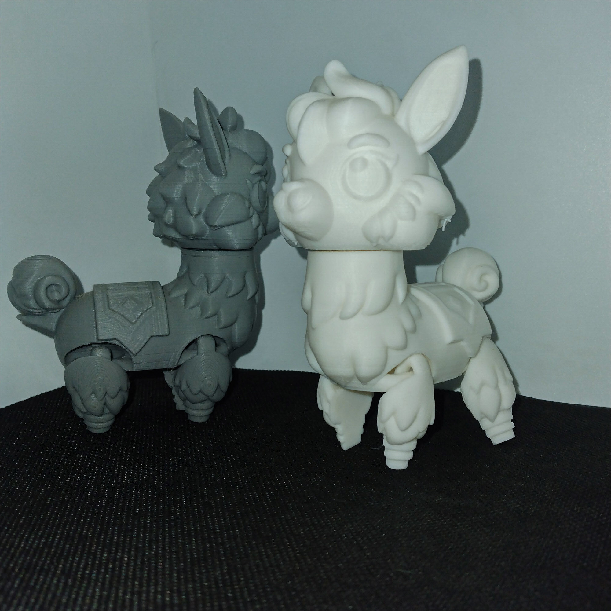 Articulated Llama Flexi Toy 3D Printable STL File 3D print model_3