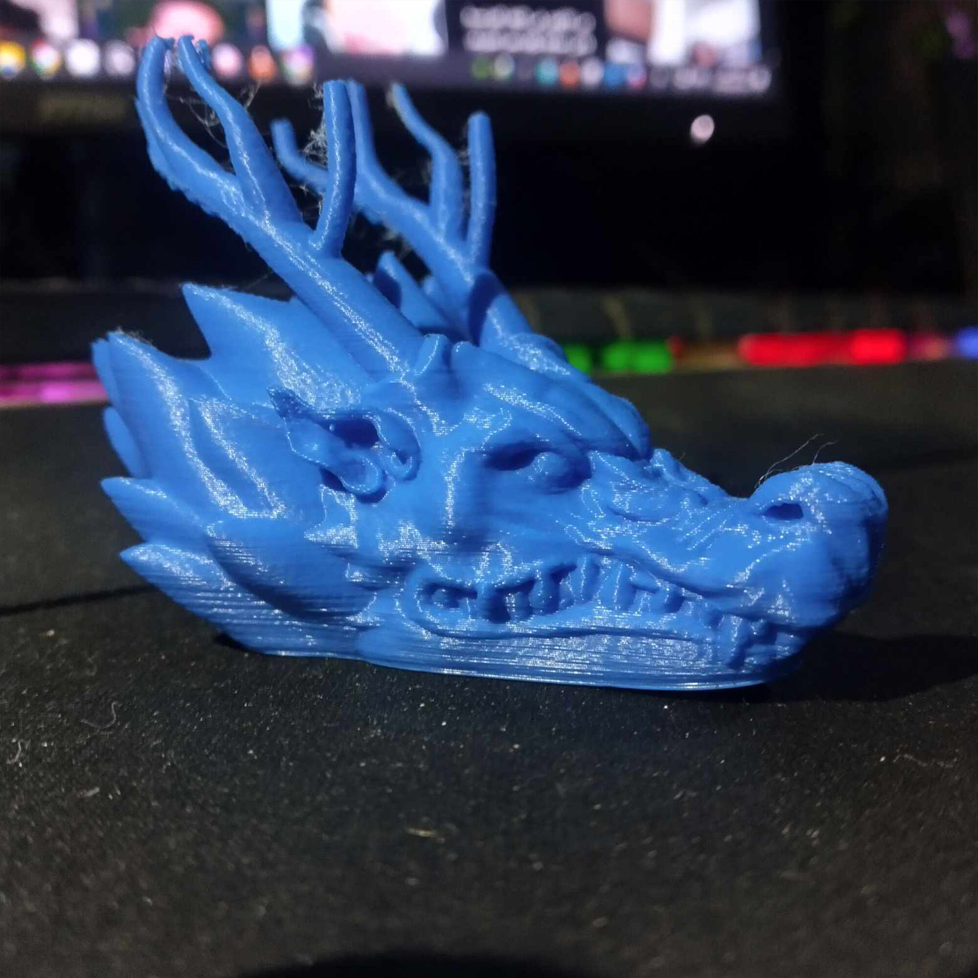 Majestic Eastern Dragon Articulated Flexi Free 3D print model