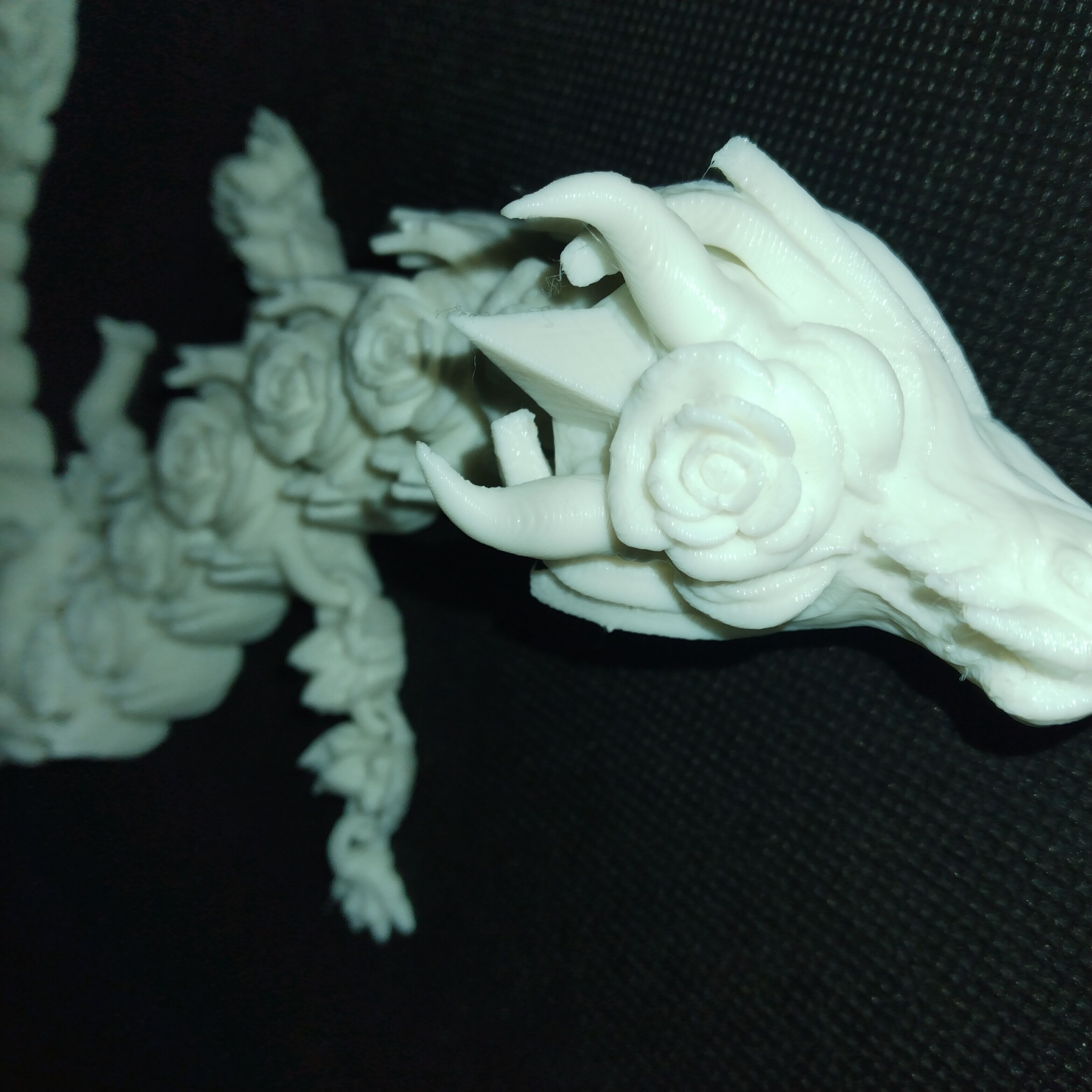 Rose Guardian Flexi Dragon  Articulated 3D print model_14