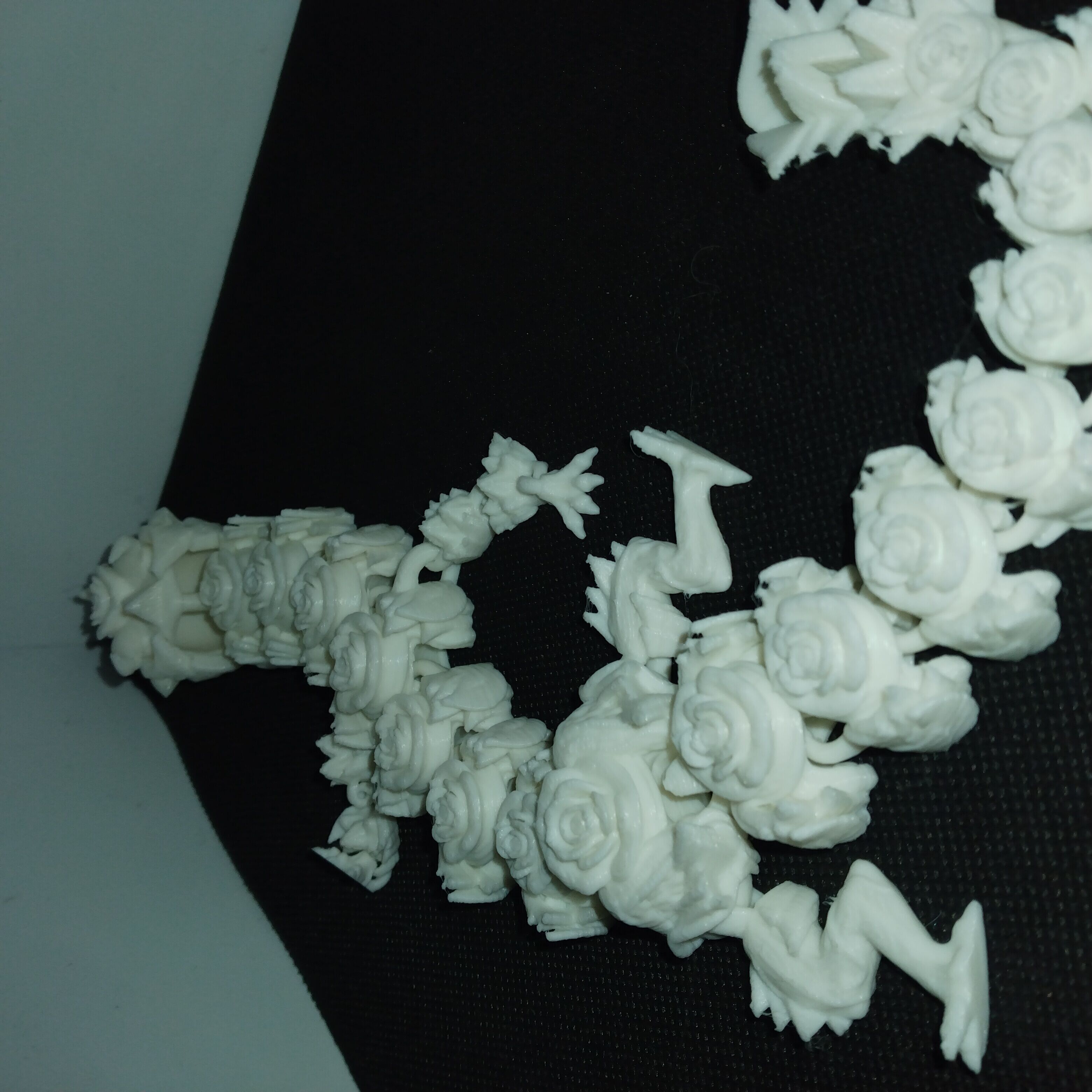 Rose Guardian Flexi Dragon  Articulated 3D print model_15