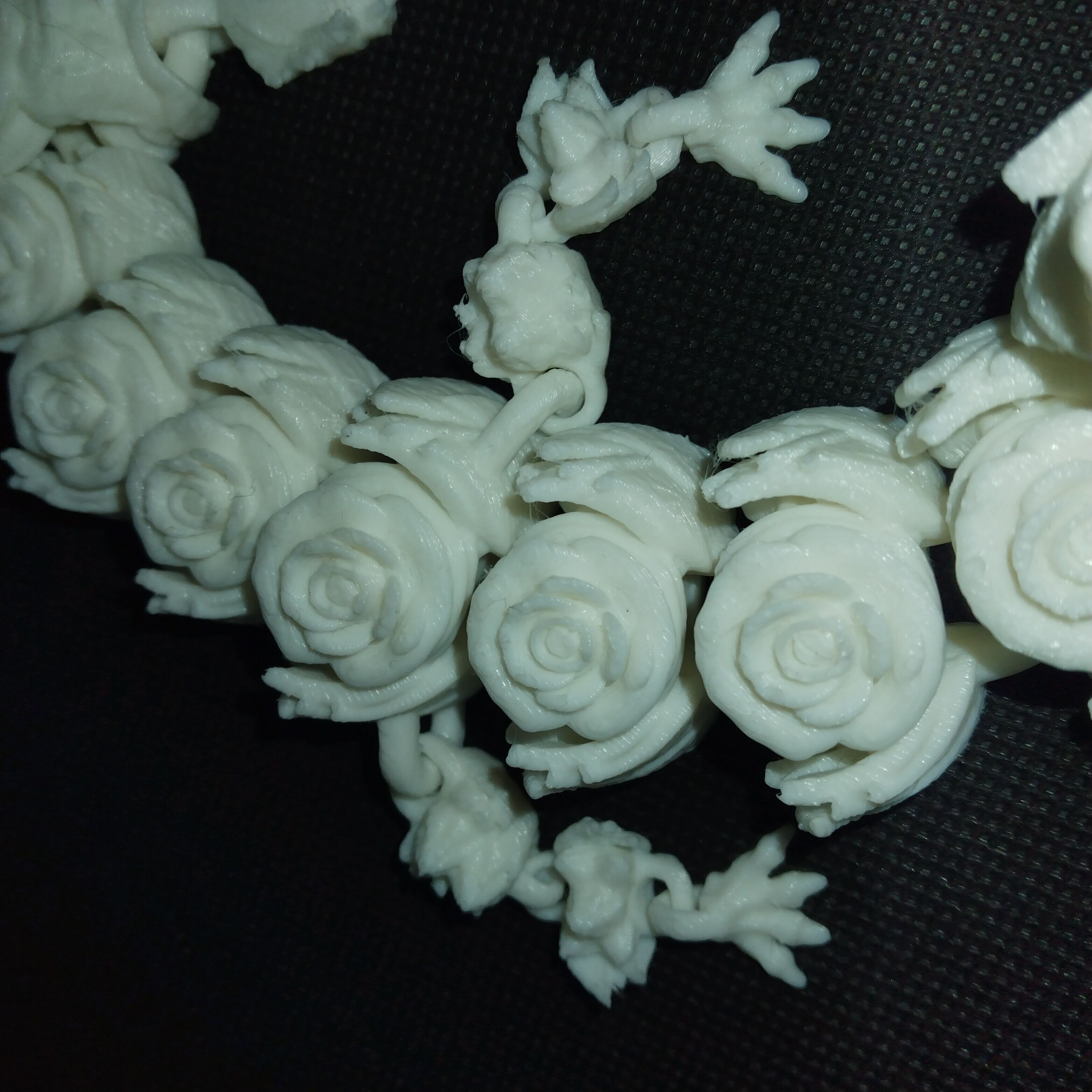 Rose Guardian Flexi Dragon  Articulated 3D print model_9