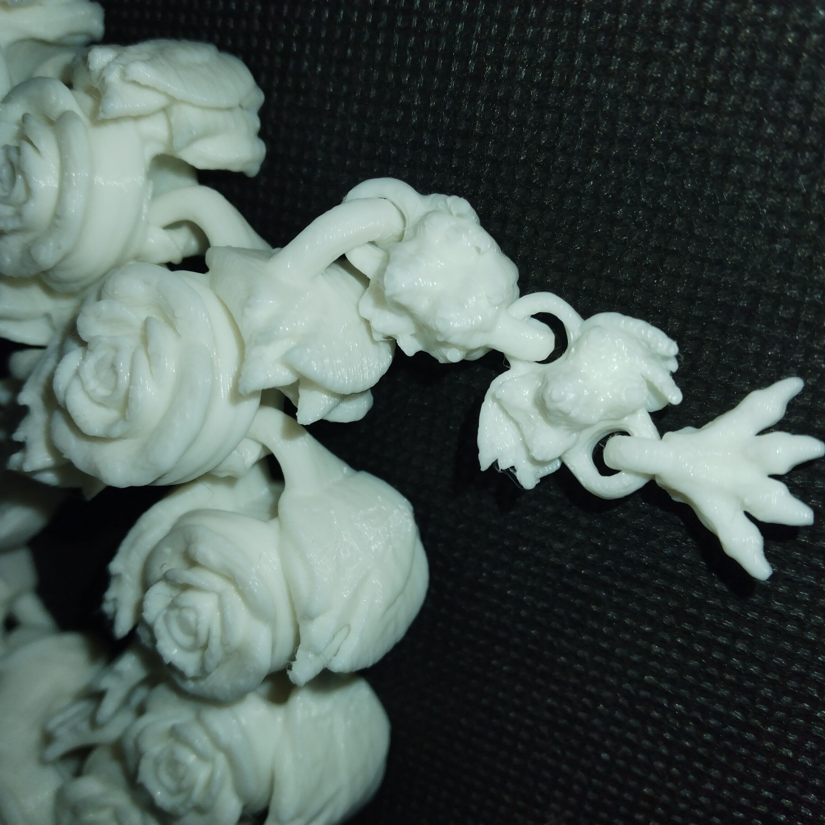 Rose Guardian Flexi Dragon  Articulated 3D print model_12