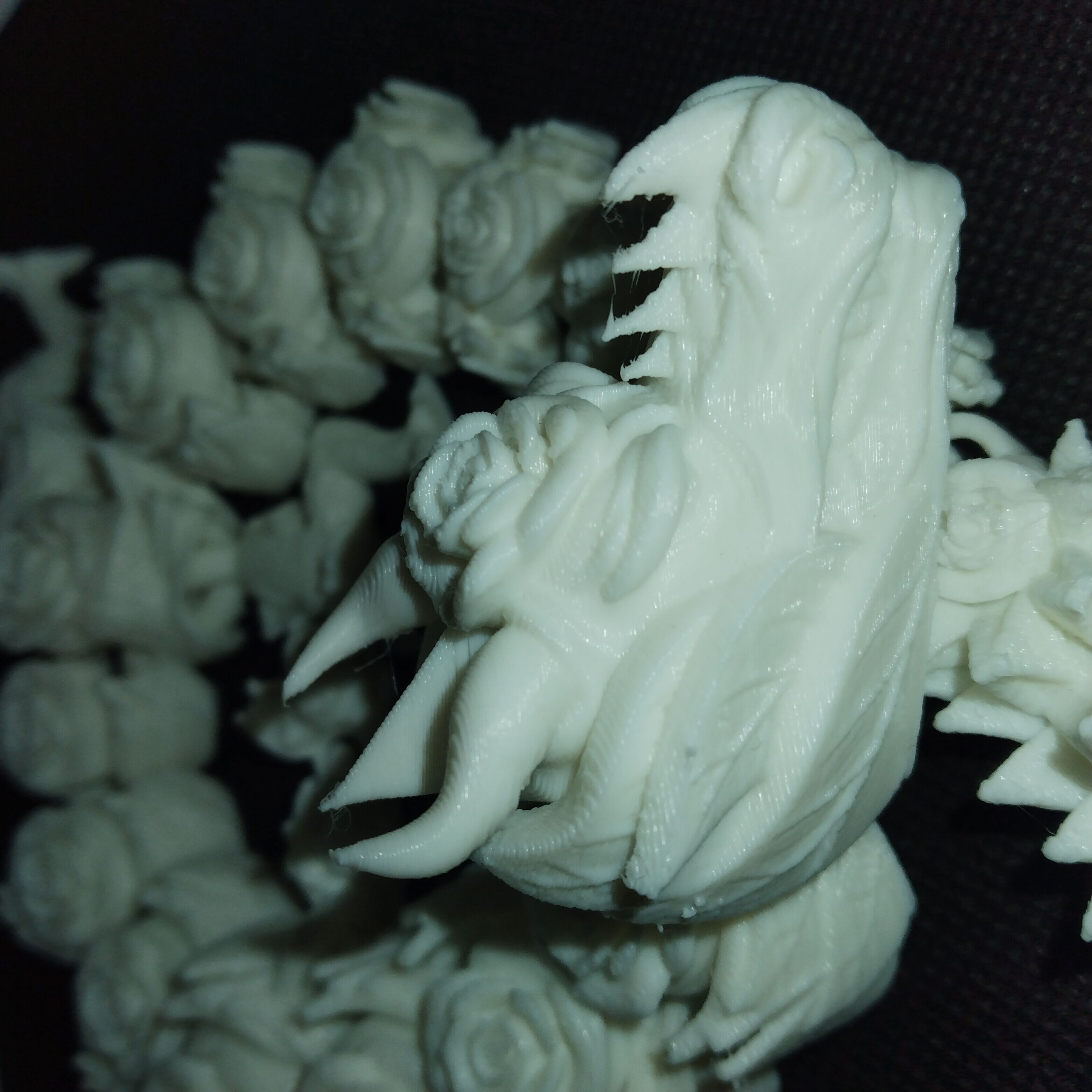 Rose Guardian Flexi Dragon  Articulated 3D print model_11