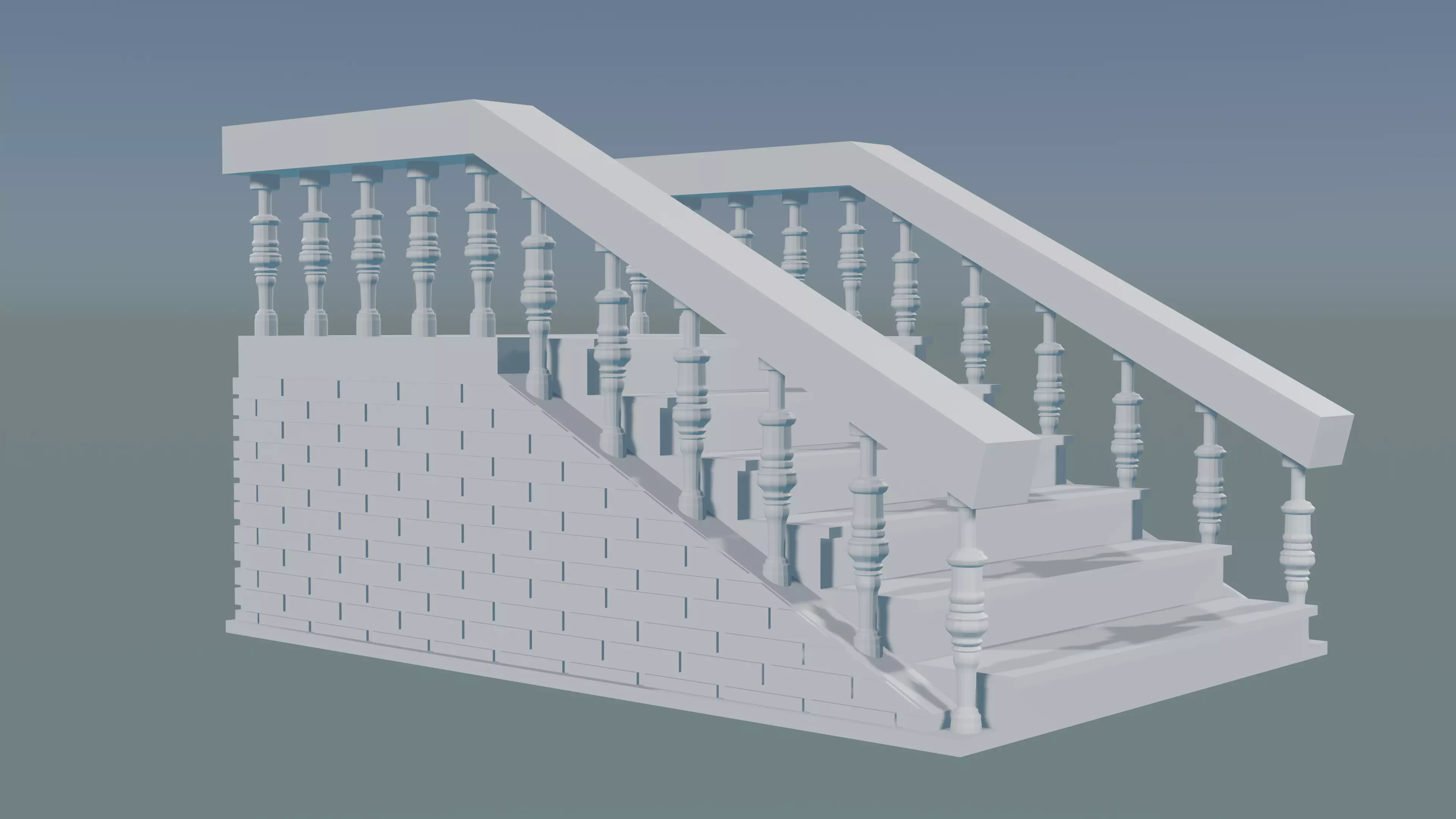 Modern Staircase Design 3D print model_0
