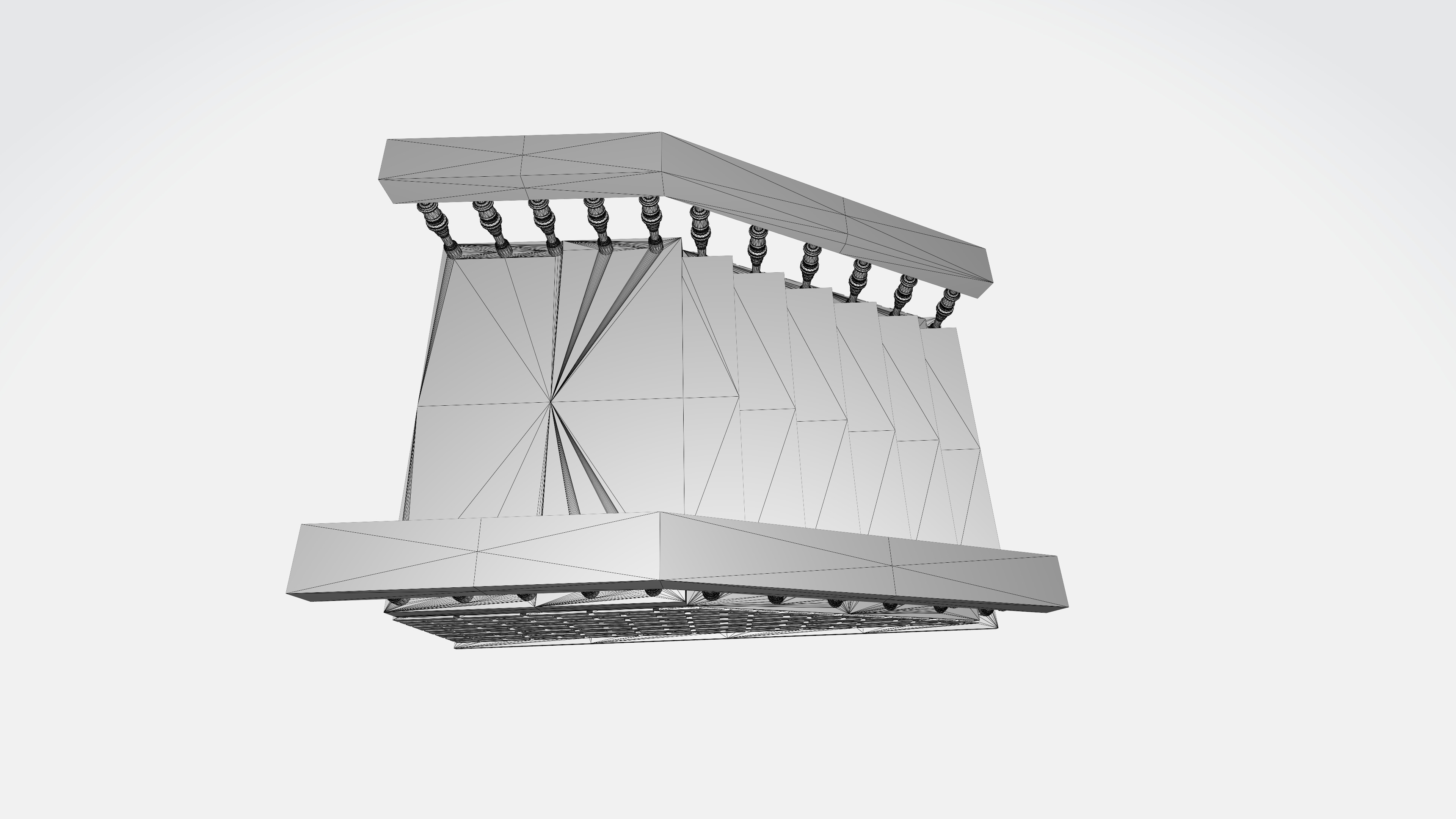 Modern Staircase Design 3D print model_8