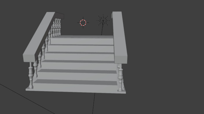 Modern Staircase Design 3D print model_10