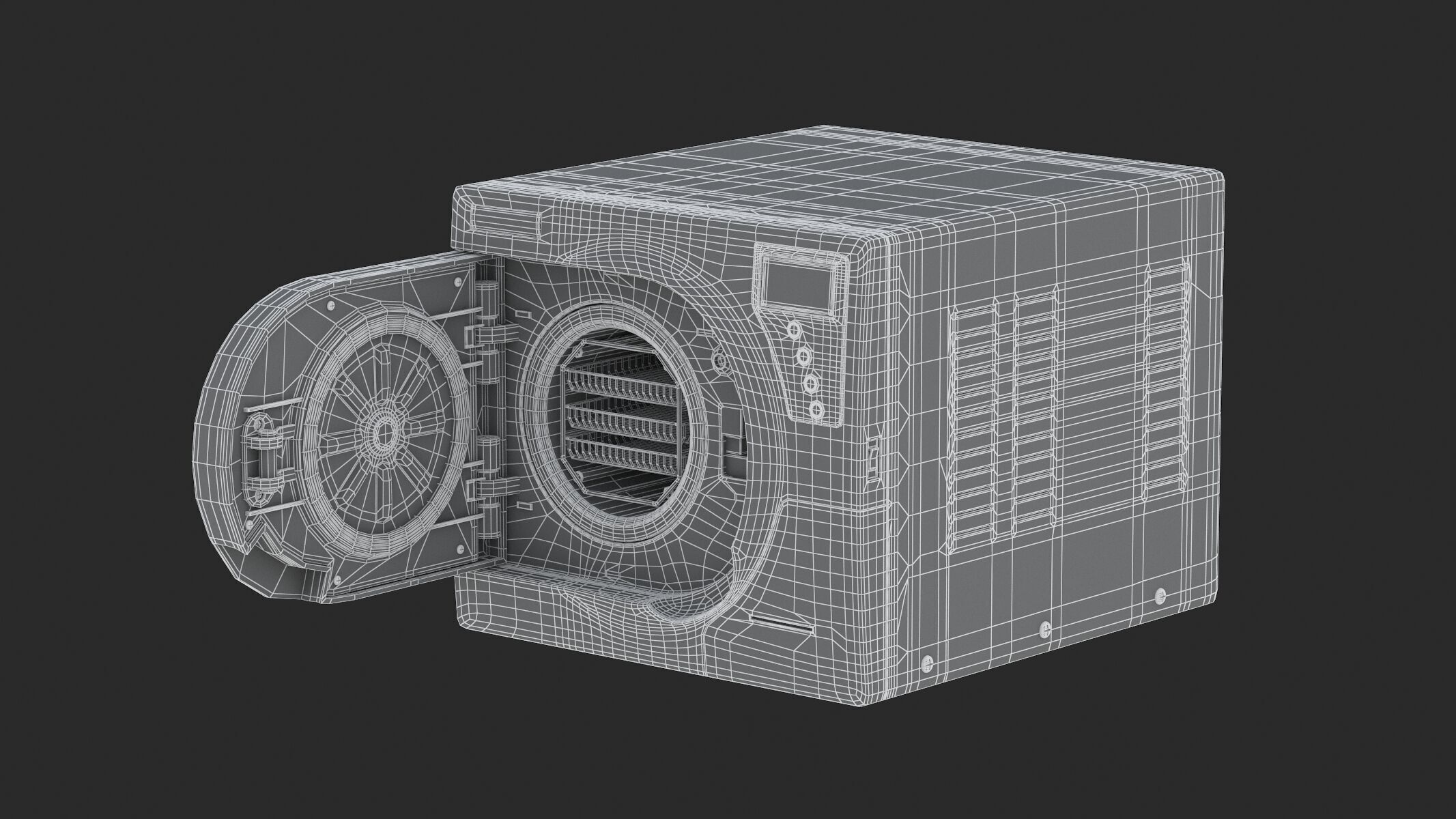5 Models Medical Sterilization and Hygiene Equipment 3D model_2