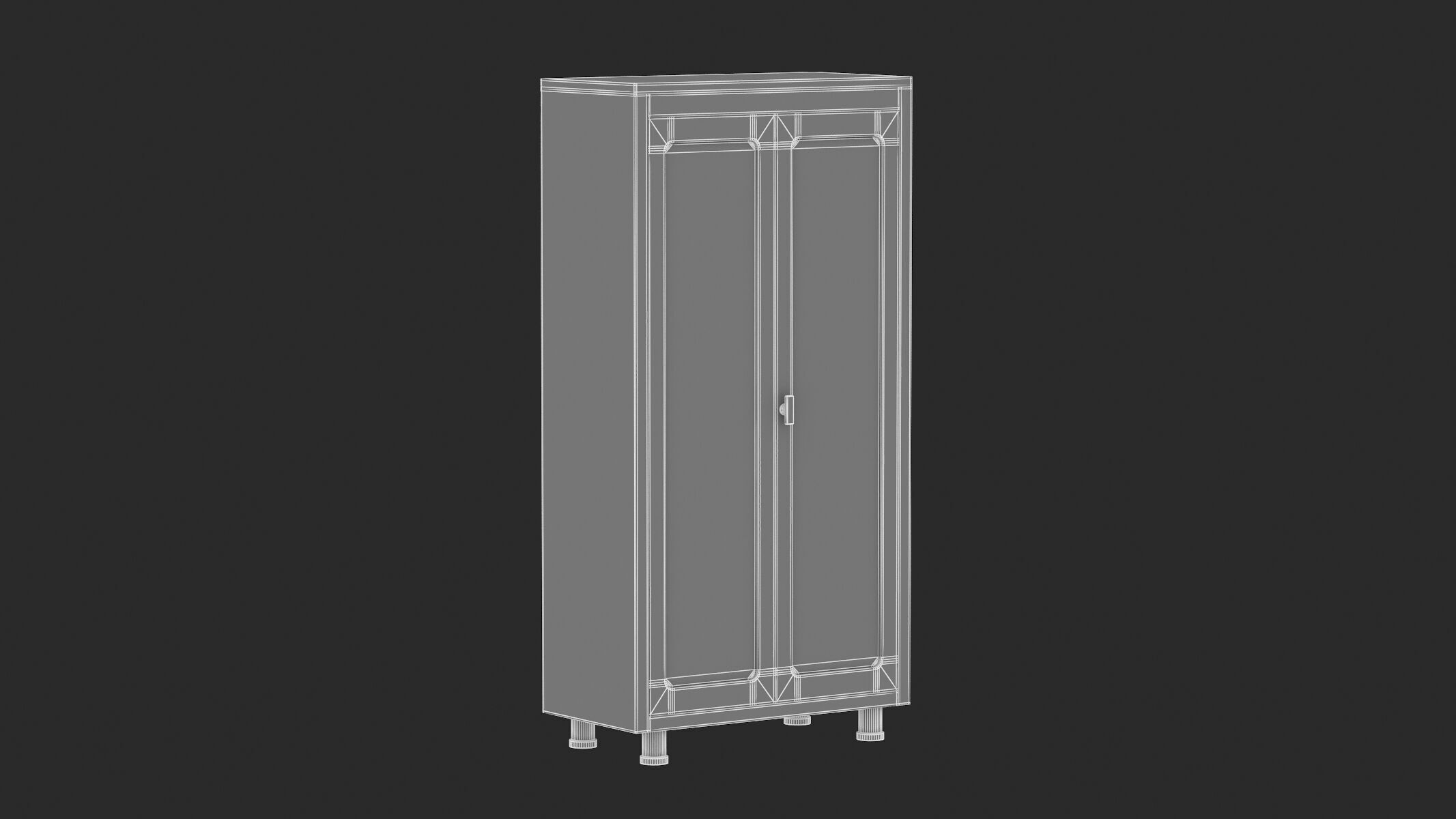 9 Models Medical Storage and Organization Equipment 3D model_8