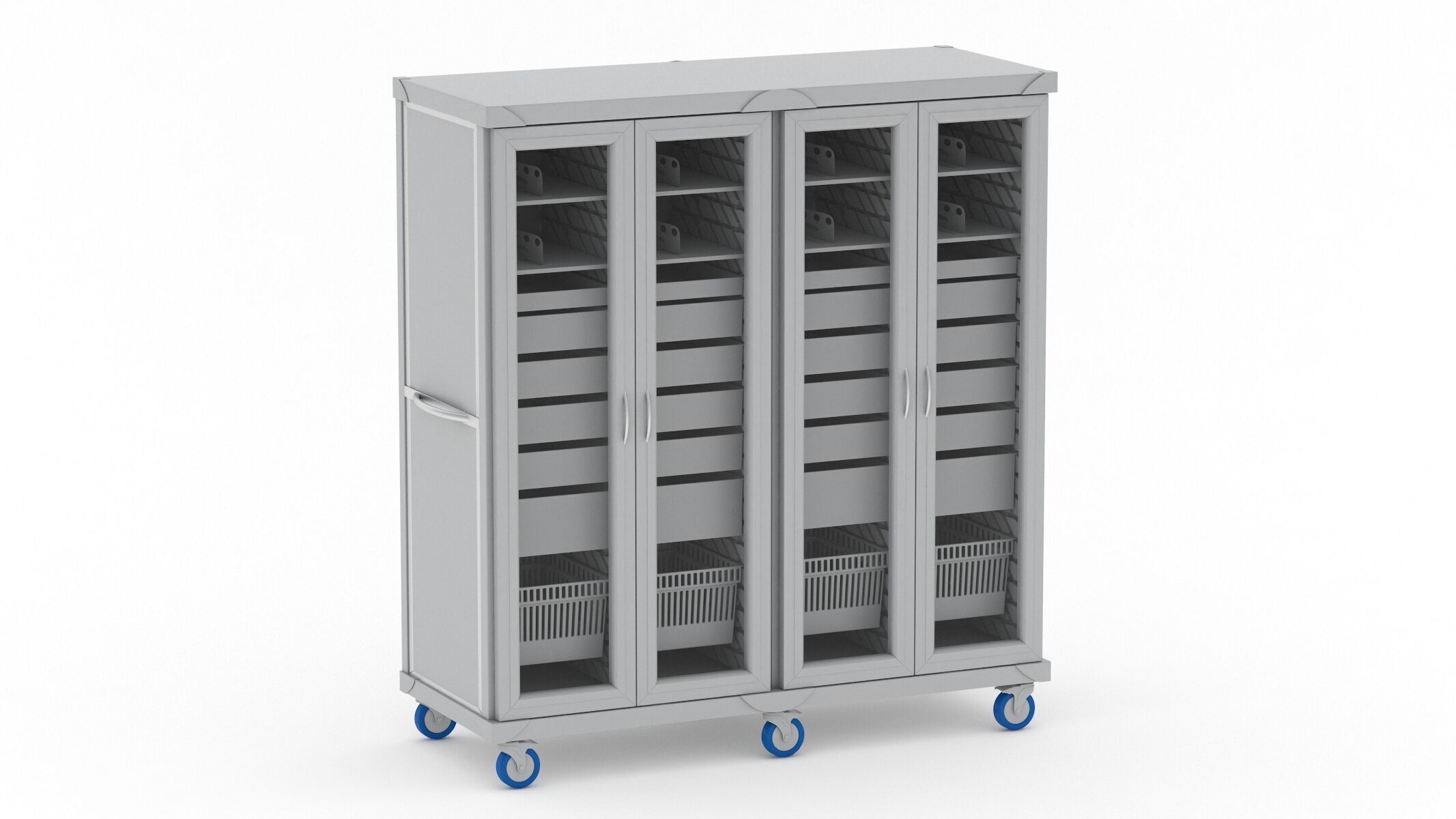 9 Models Medical Storage and Organization Equipment 3D model_15