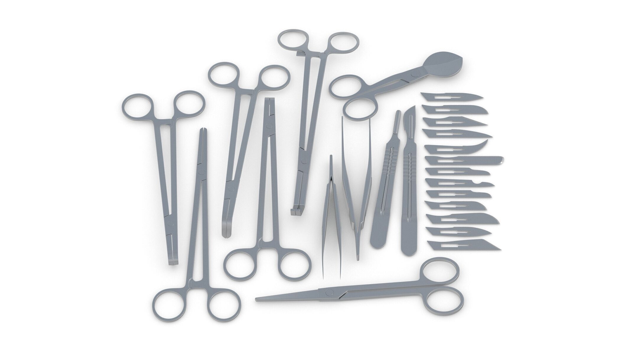 14 Models Medical Surgical Equipment 3D model_21
