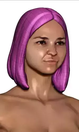 Hispanic Female basemesh