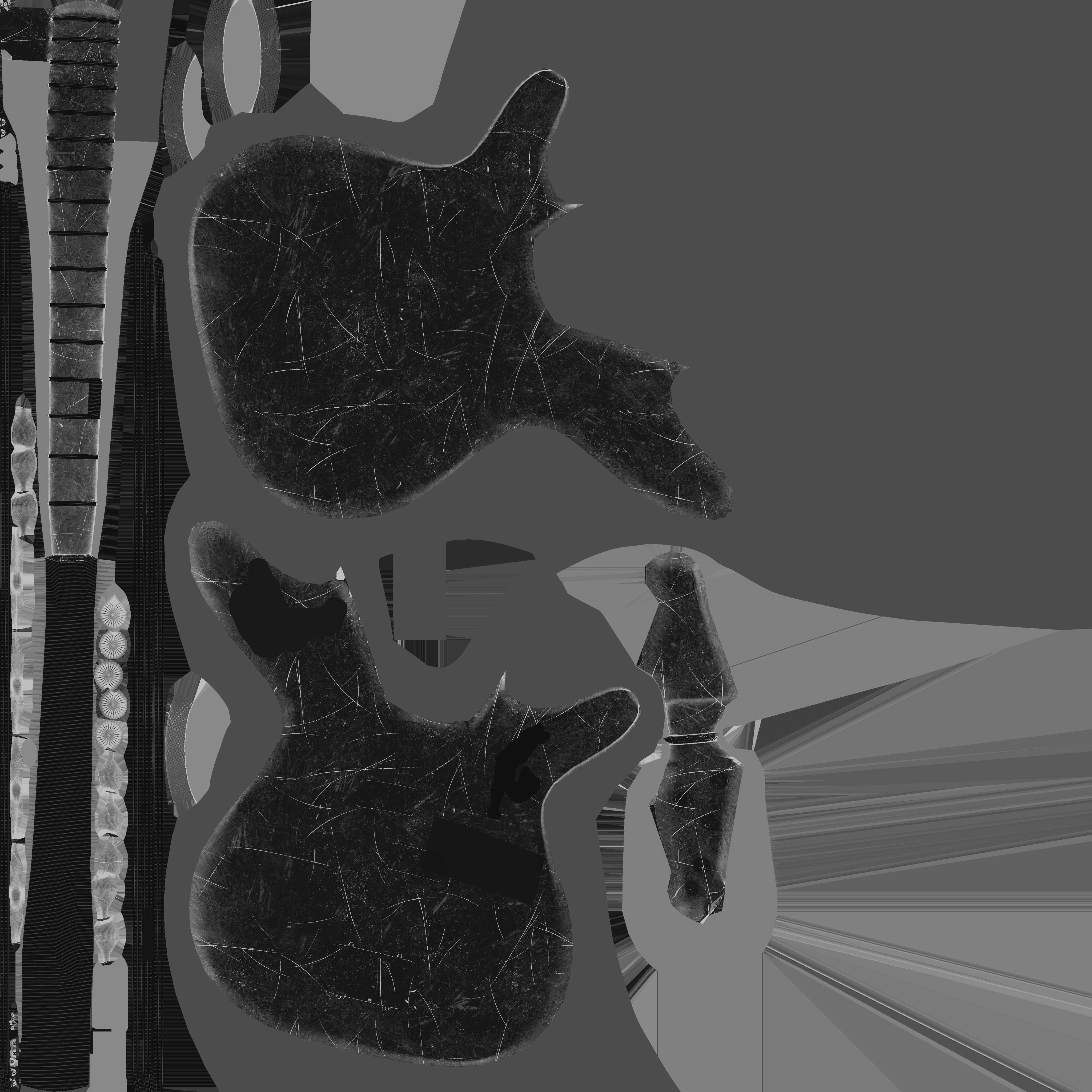 RFC2 Sticker Bass Low-poly 3D model_4