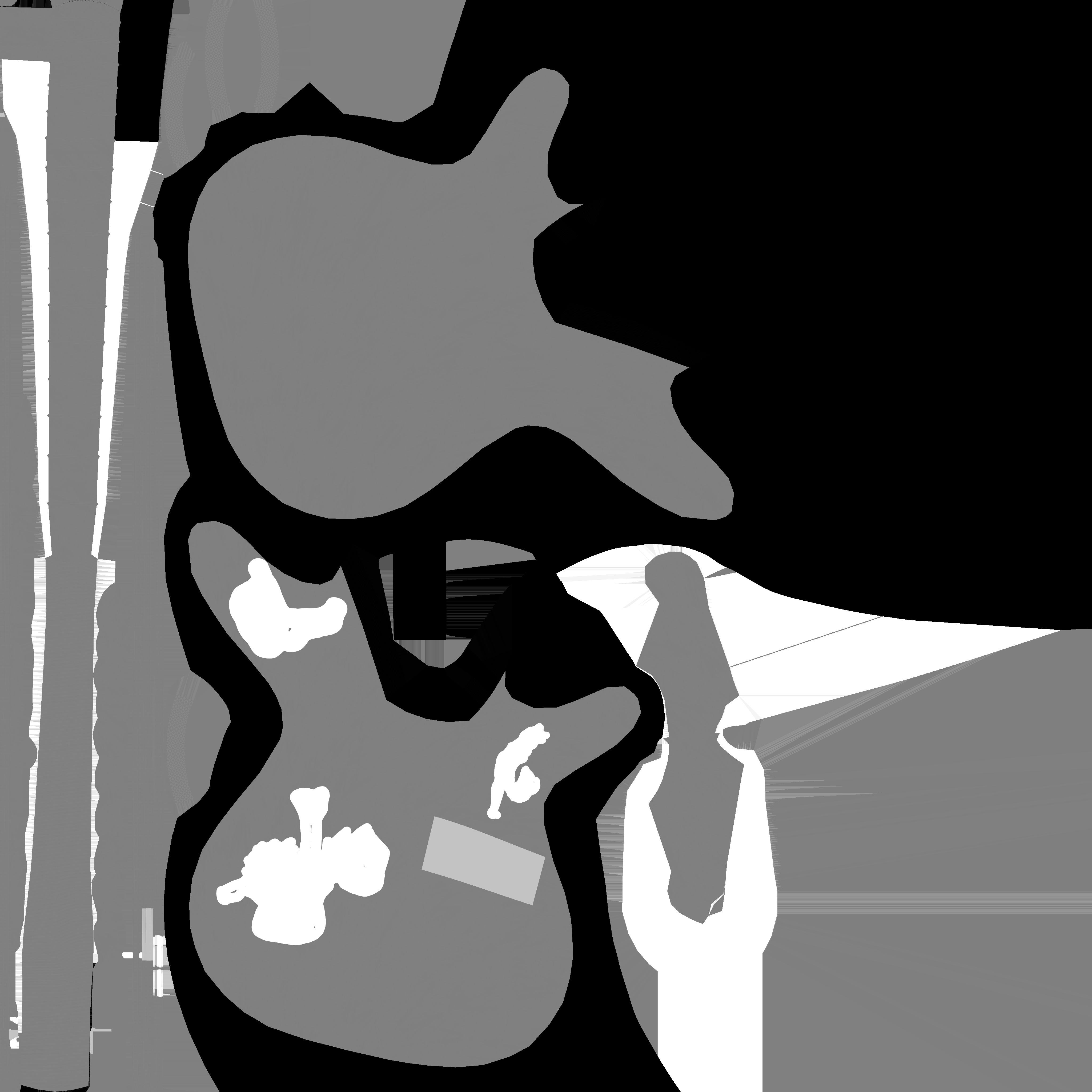 RFC2 Sticker Bass Low-poly 3D model_3