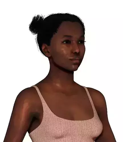 Black Female basemesh