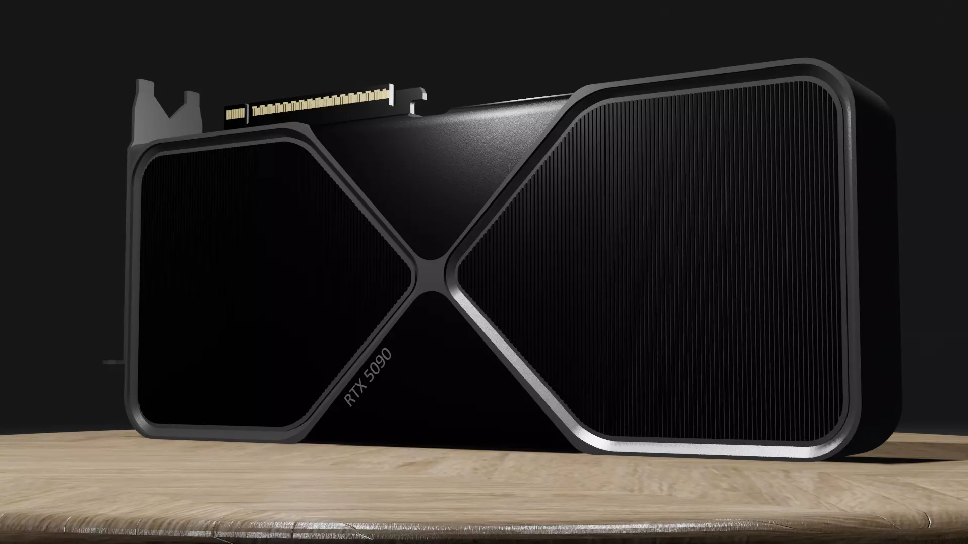 RTX 5090 Graphics Card Futuristic High-Poly 3D Model by TanKomet 3D model_0