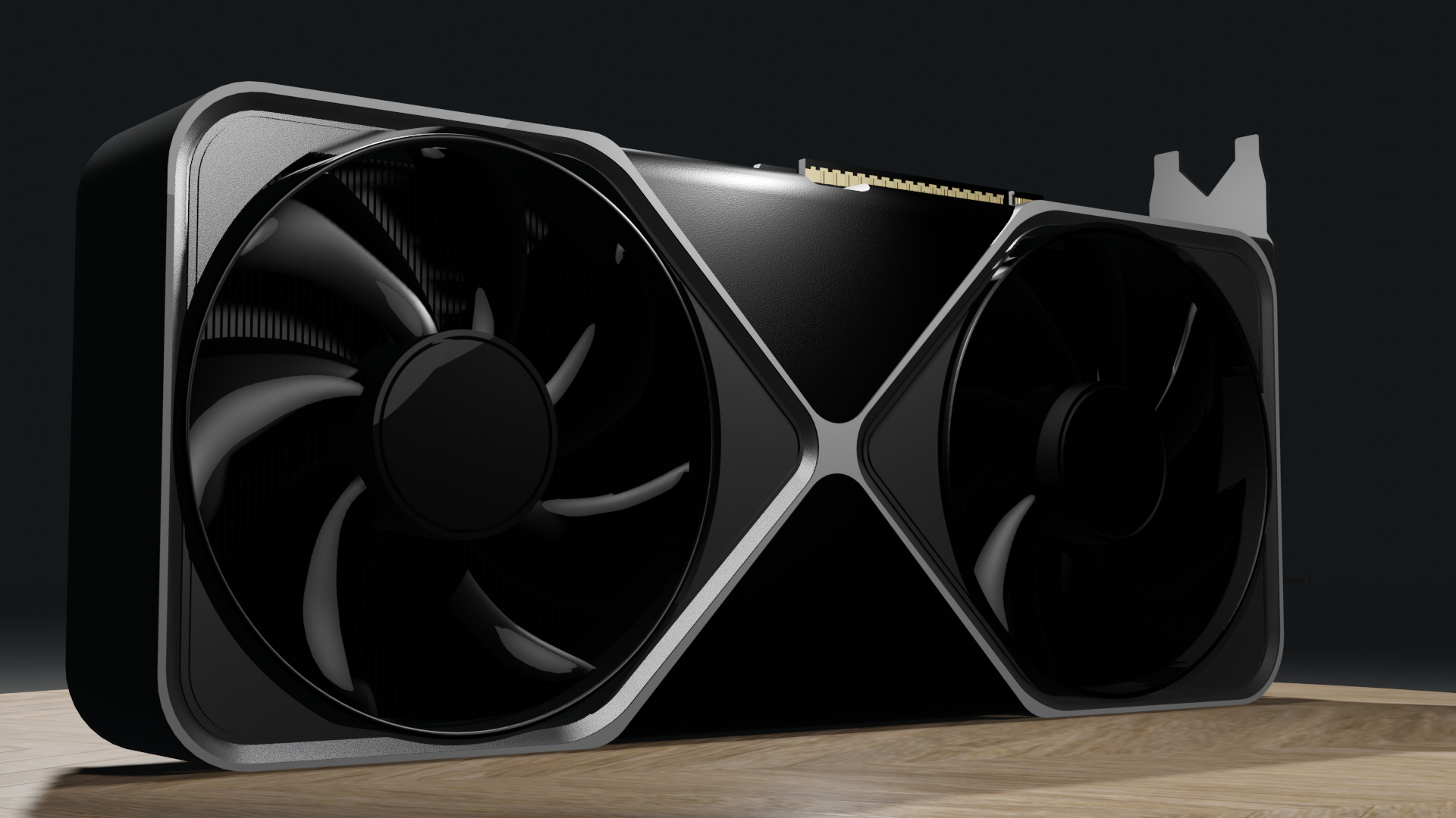RTX 5090 Graphics Card Futuristic High-Poly 3D Model by TanKomet 3D model_2