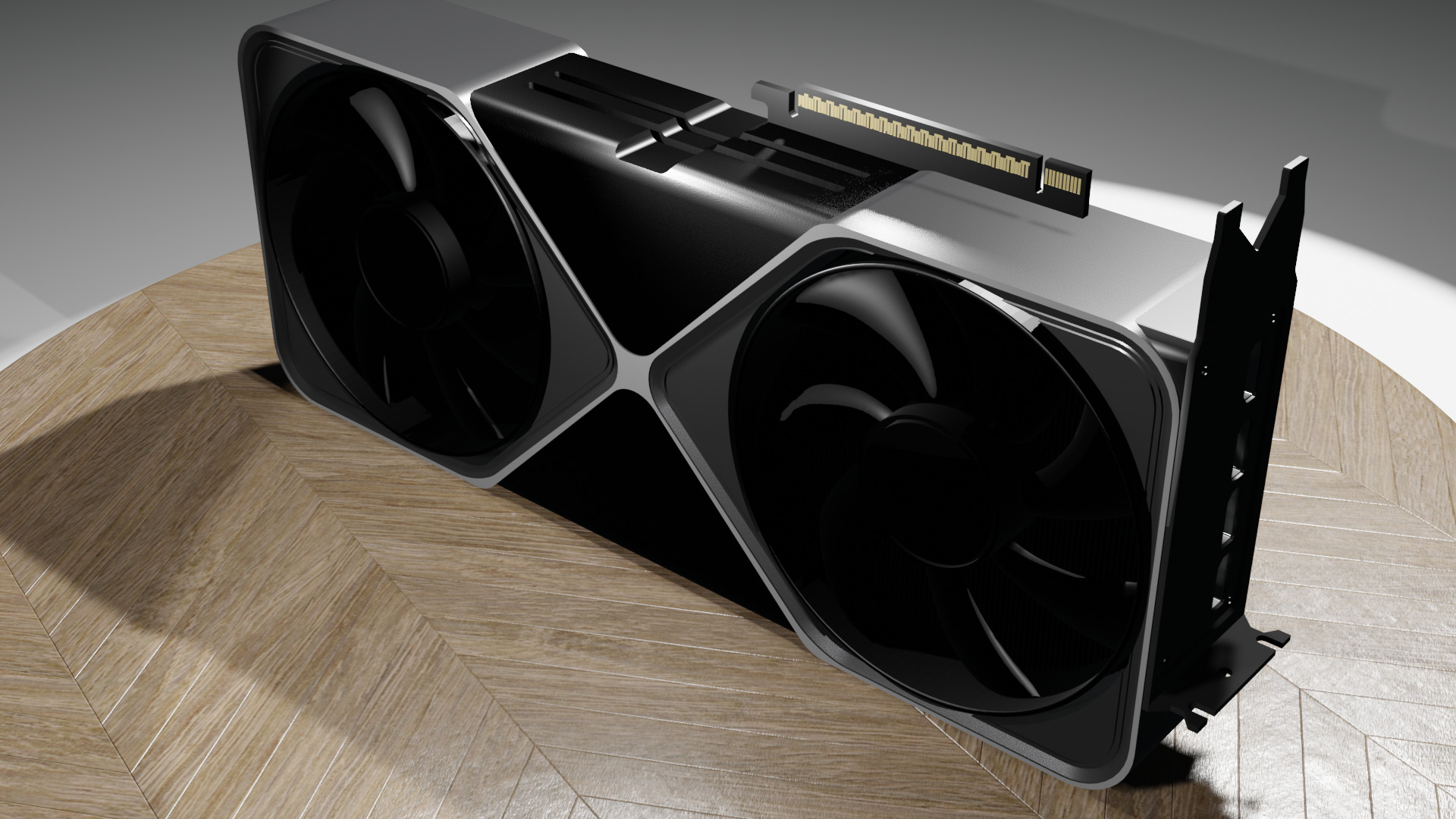 RTX 5090 Graphics Card Futuristic High-Poly 3D Model by TanKomet 3D model_5