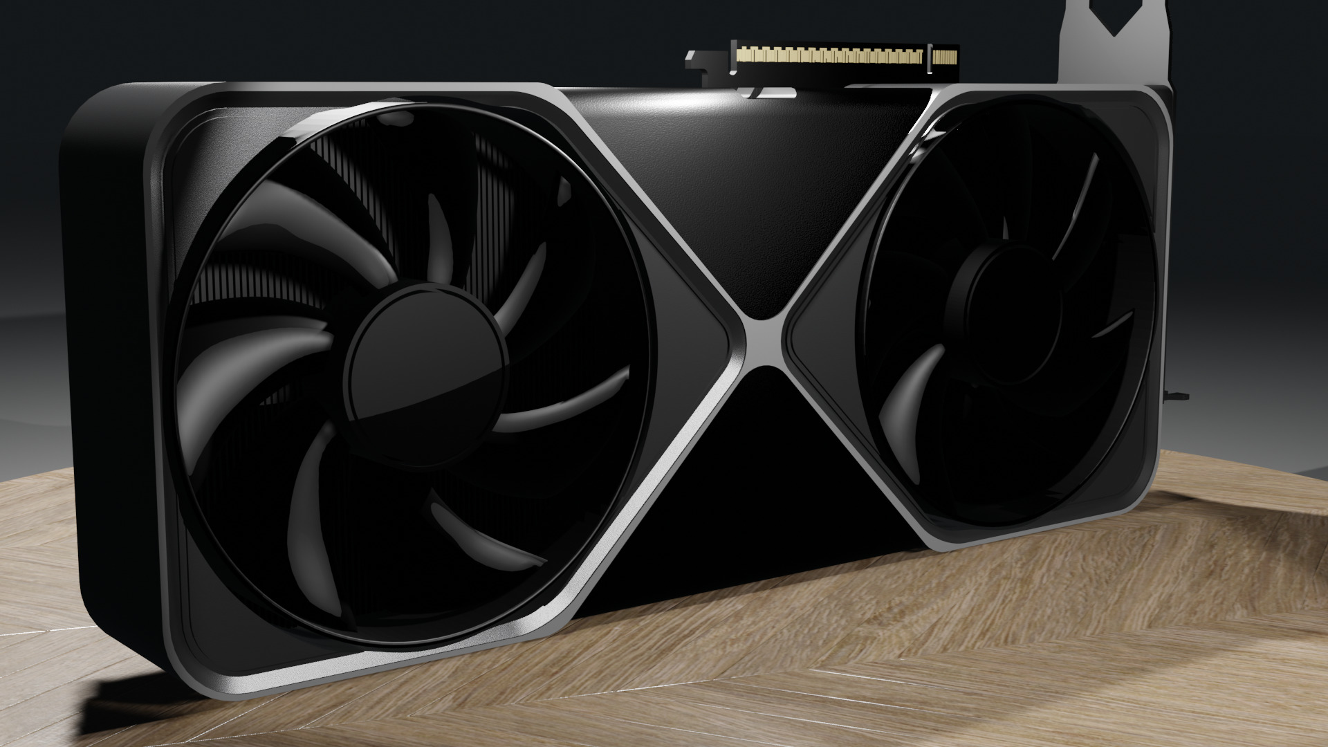 RTX 5090 Graphics Card Futuristic High-Poly 3D Model by TanKomet 3D model_6