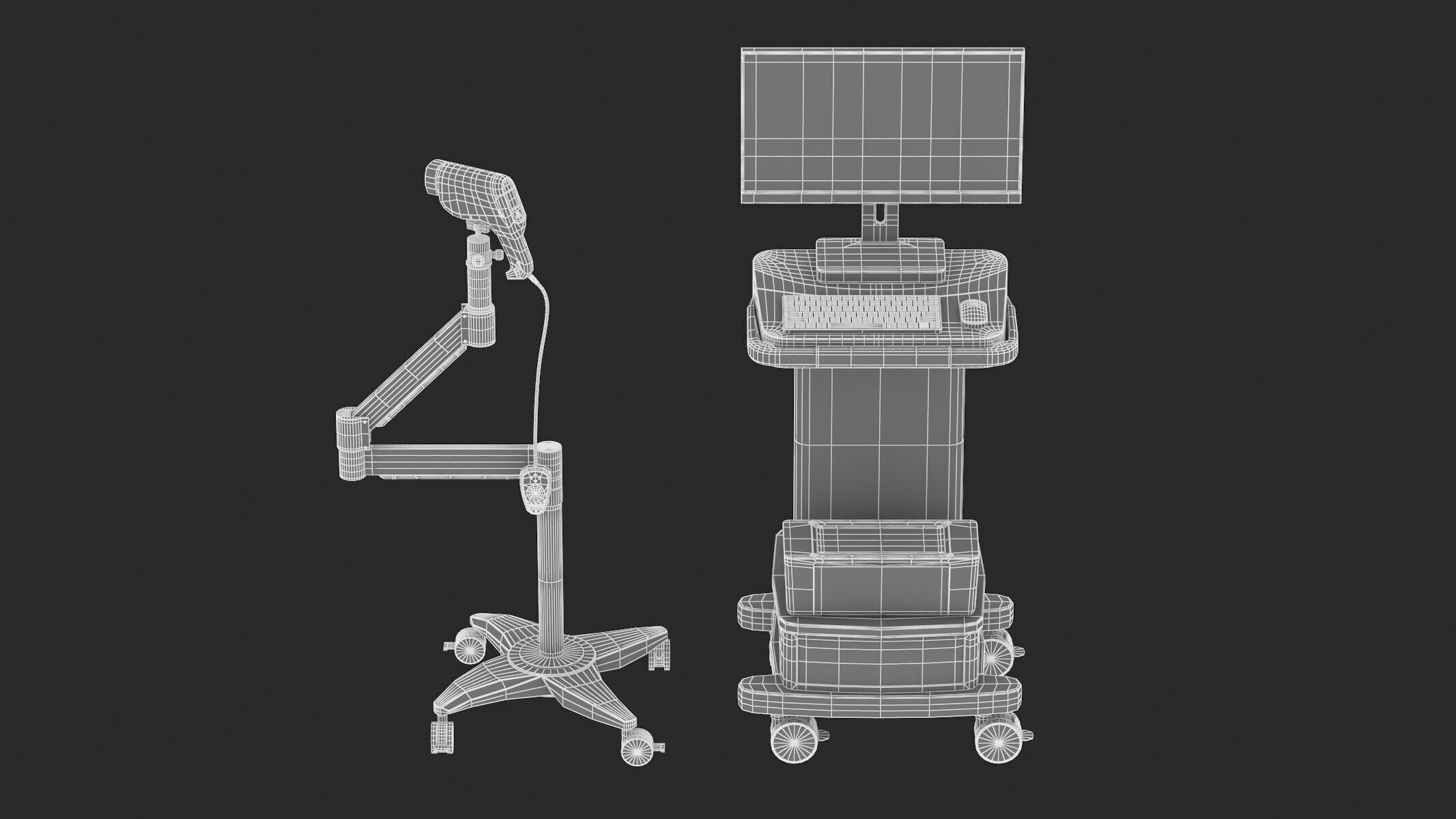 36 Models Medical Treatment Equipment 3D model_14