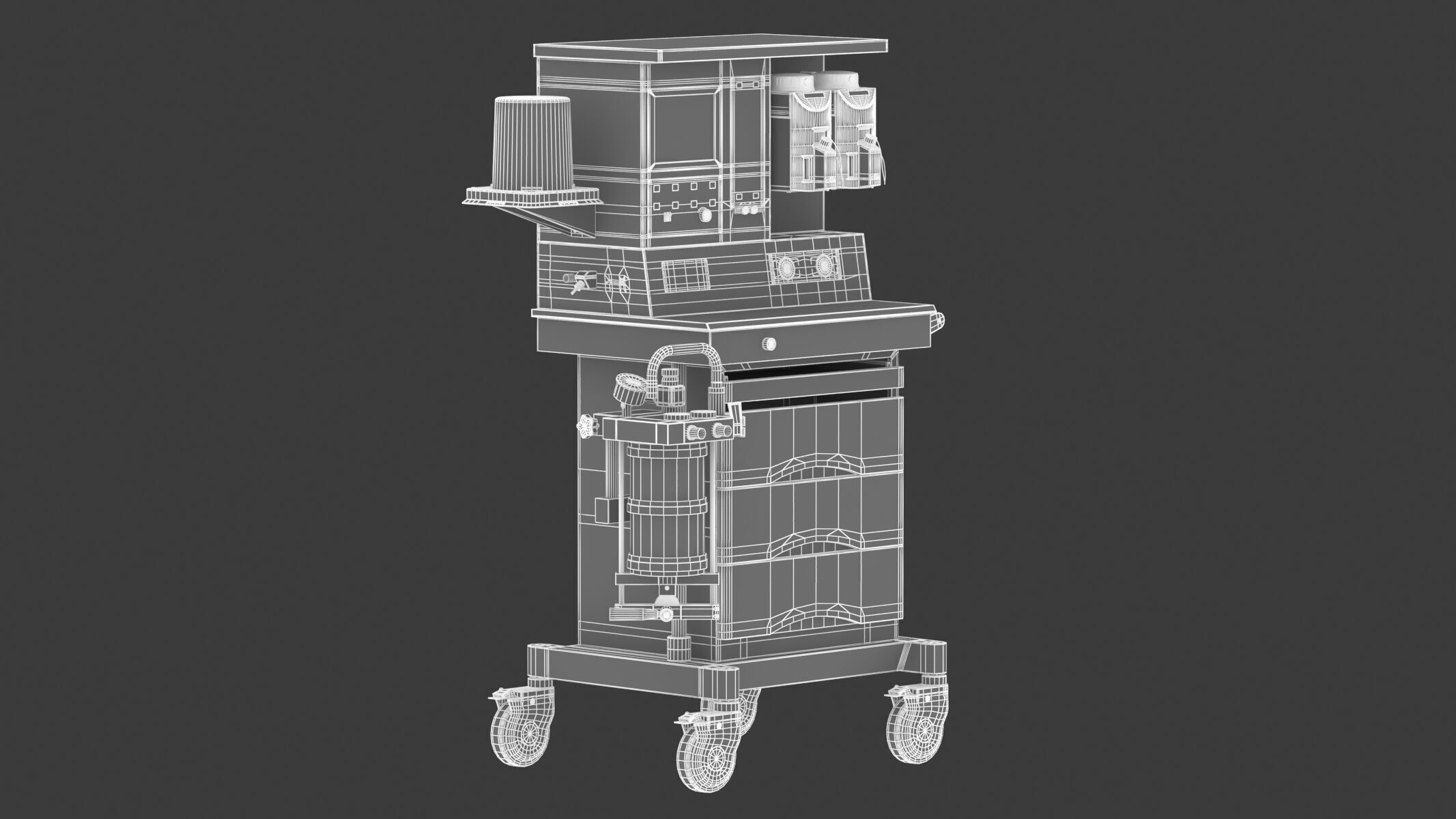 36 Models Medical Treatment Equipment 3D model_4
