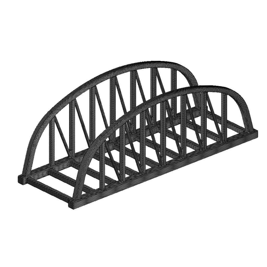Premium Truss Bridge 3D print model_4