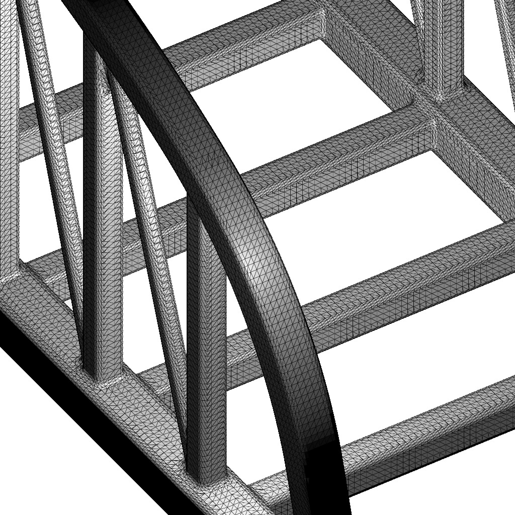 Premium Truss Bridge 3D print model_5